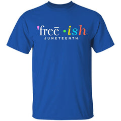 Freeish Juneteenth Shirt - Royal - NINONINE