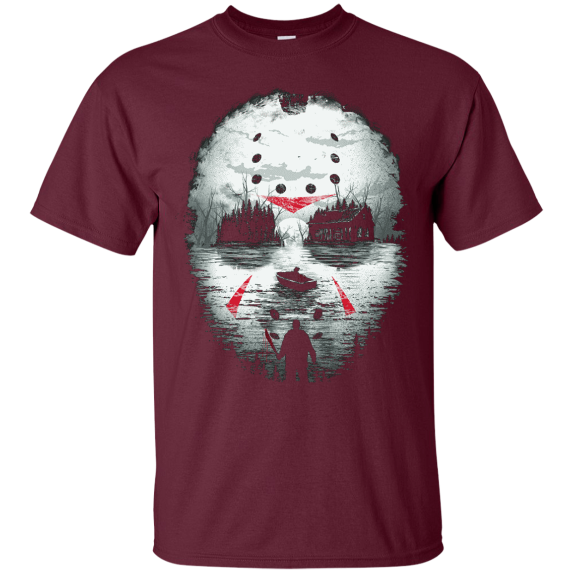 Friday the 13th Jason Unique Mask Shirt - NINONINE