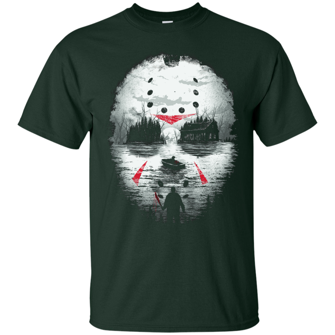 Friday the 13th Jason Unique Mask Shirt - NINONINE