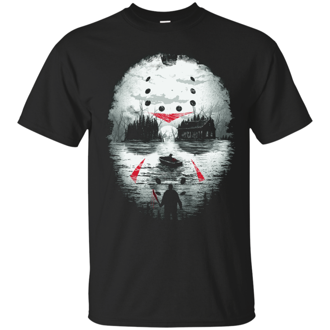 Friday the 13th Jason Unique Mask Shirt - NINONINE