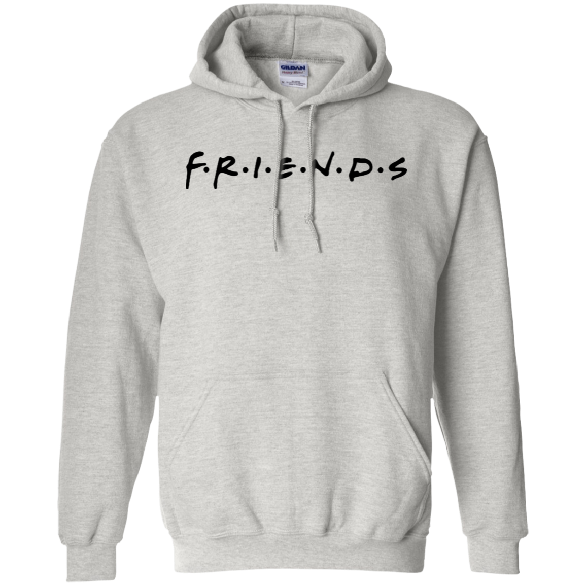 Friends Hoodie Light Style - Ash - Shipping Worldwide - NINONINE