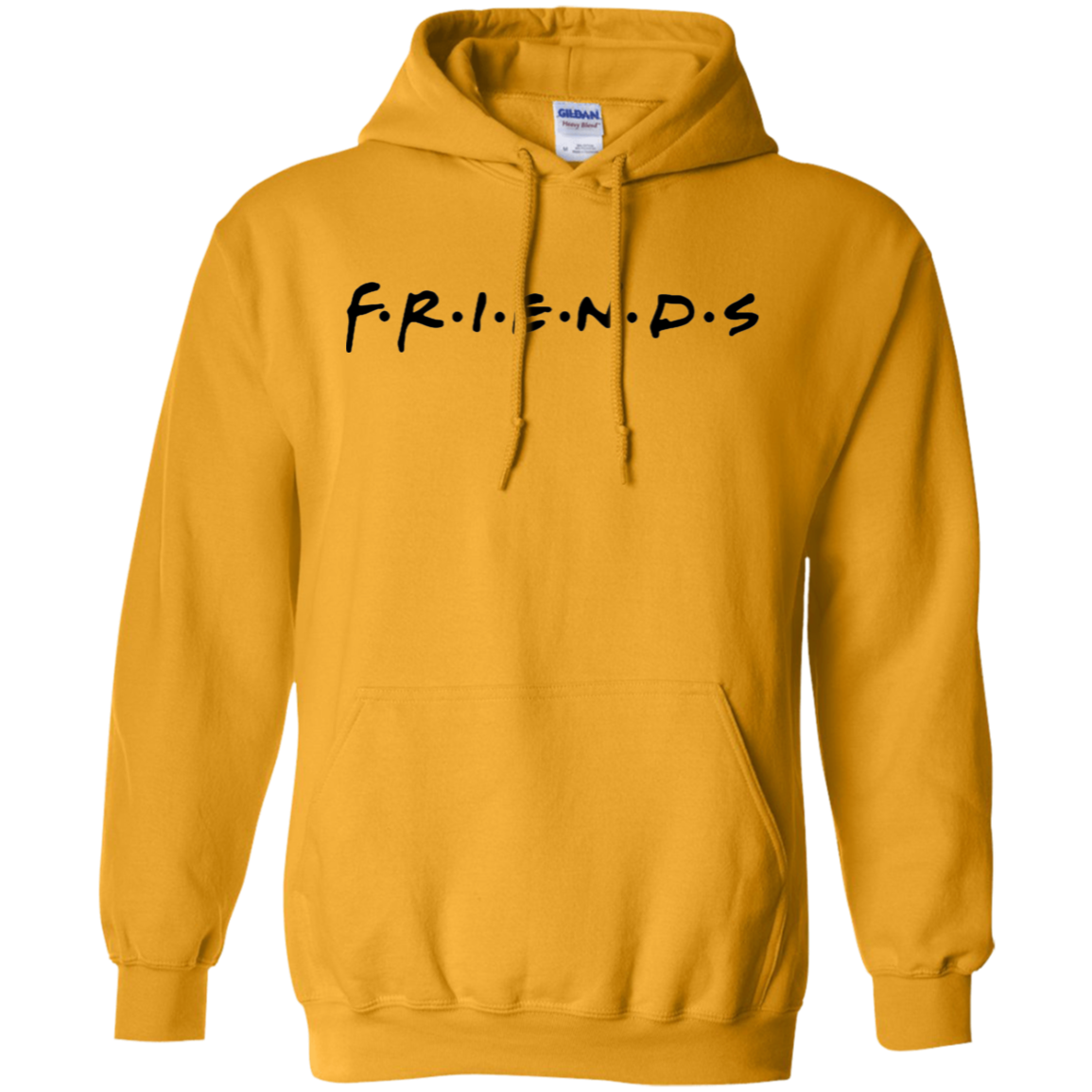 Friends Hoodie Light Style - Gold - Shipping Worldwide - NINONINE