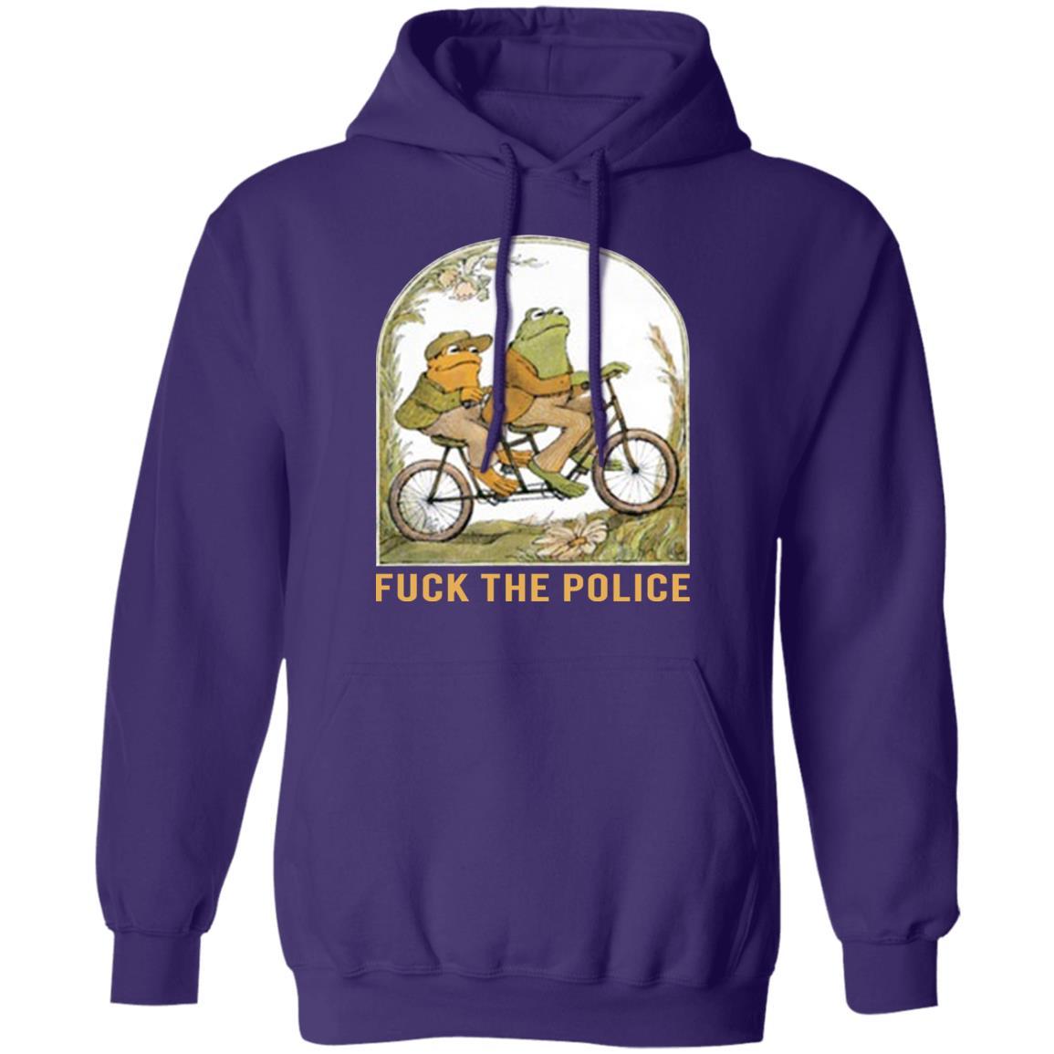 Frog Hoodie - Purple - NINONINE