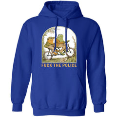 Frog Hoodie - Royal - NINONINE