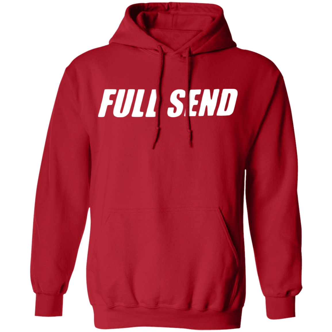 Full Send Hoodie-Red-S-NINONINE