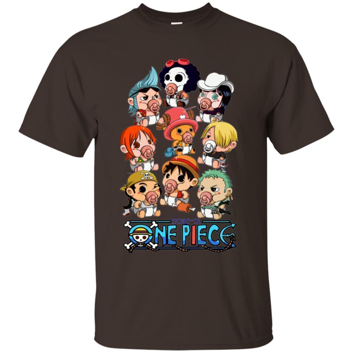 Funny Straw Hat Pirates Chibi One Piece Shirt - NINONINE