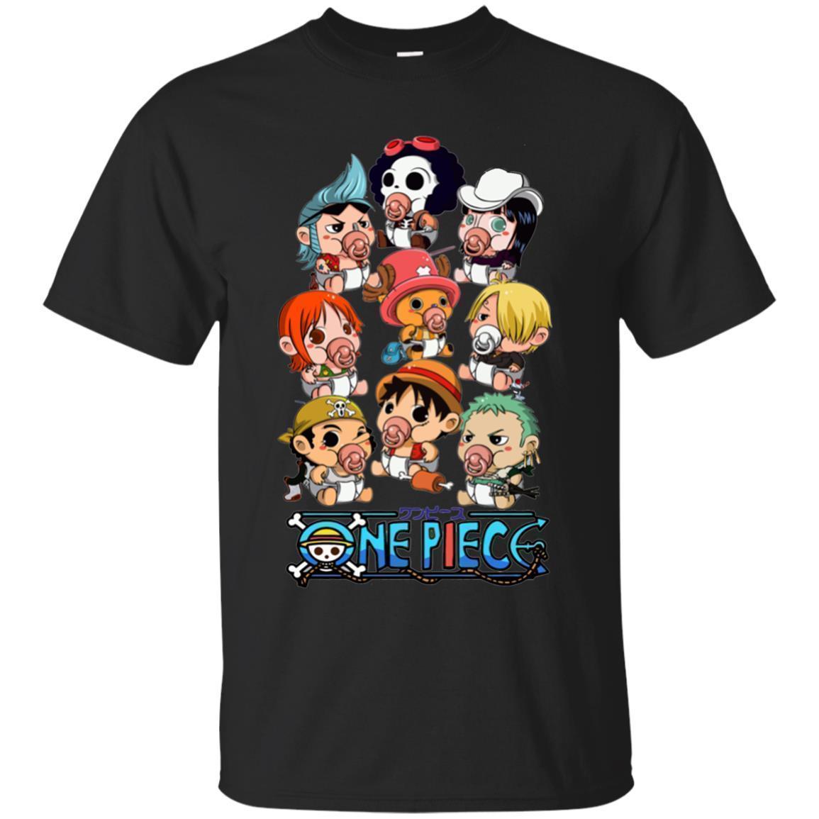 Funny Straw Hat Pirates Chibi One Piece Shirt - NINONINE