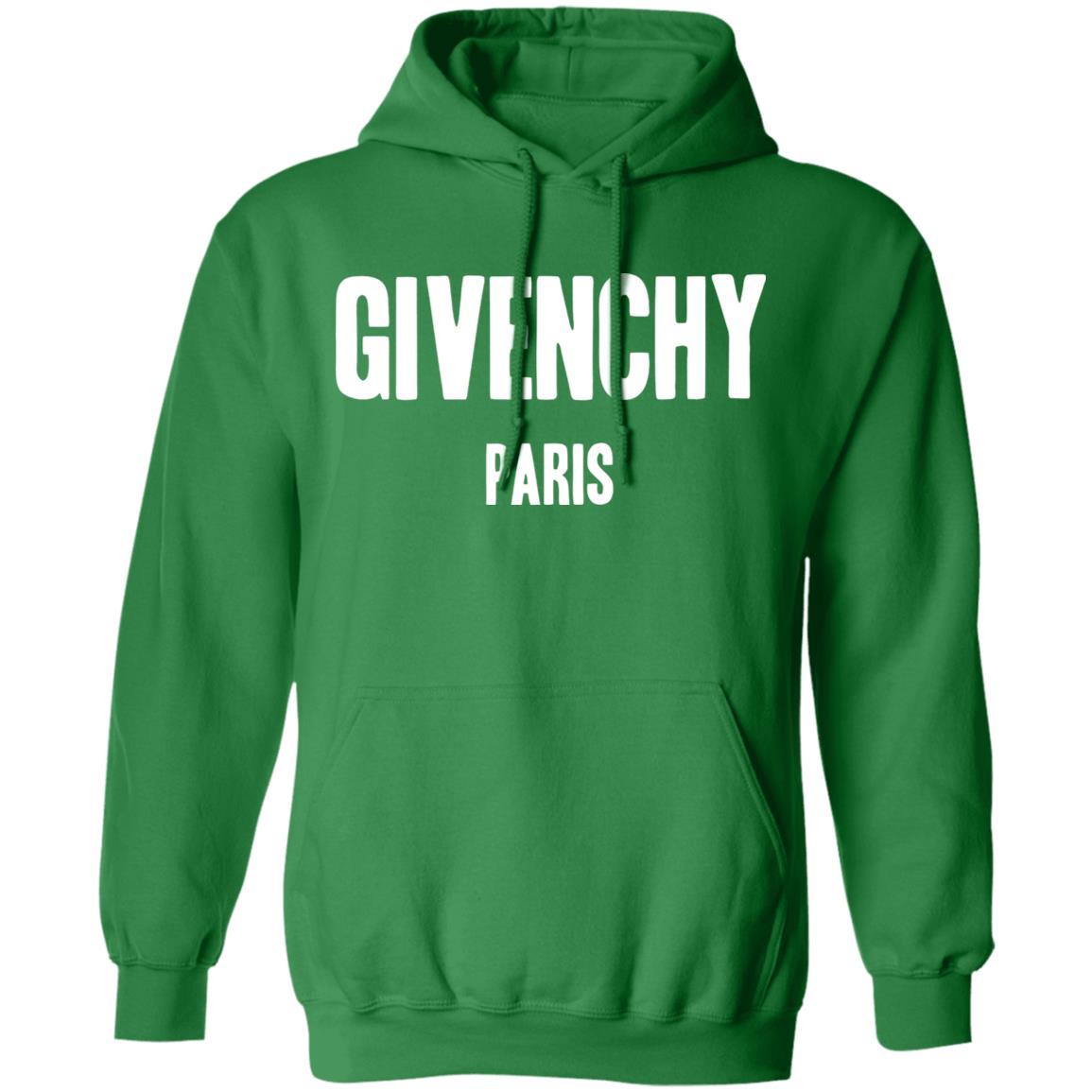 Givenchy Paris Hoodie - Irish Green - NINONINE