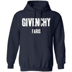 Givenchy Paris Hoodie - Navy - NINONINE