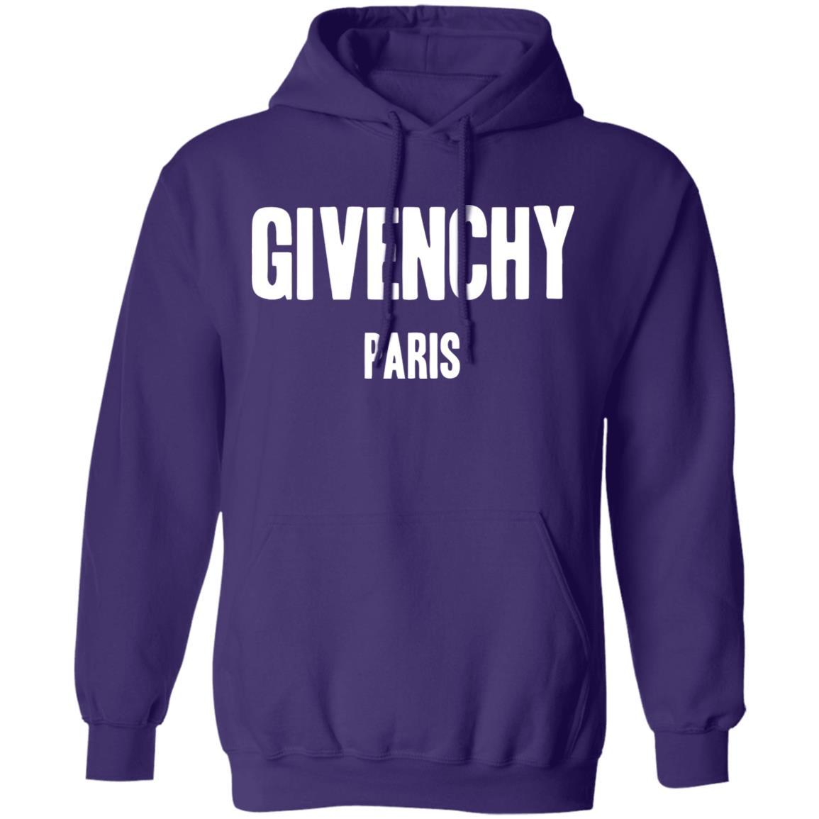 Givenchy Paris Hoodie - Purple - NINONINE