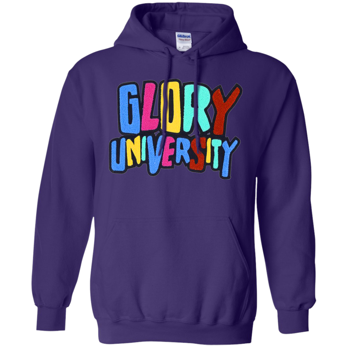 Glory University Hoodie - Purple / S - Sweatshirts