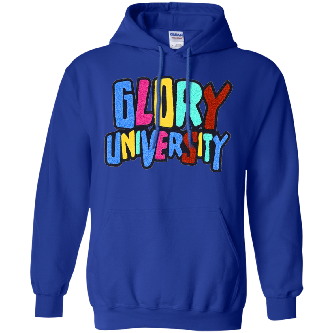 Glory University Hoodie - Royal / S - Sweatshirts