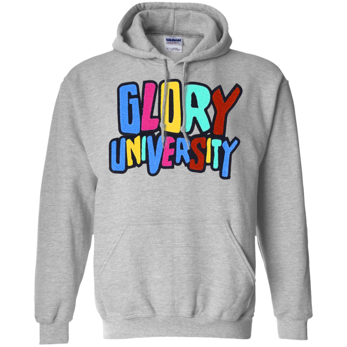 Glory University Hoodie - Sport Grey / S - Sweatshirts