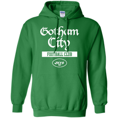 Gotham City Jets Hoodie - Irish Green / S - Sweatshirts