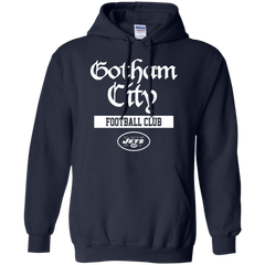 Gotham City Jets Hoodie - Navy / S - Sweatshirts