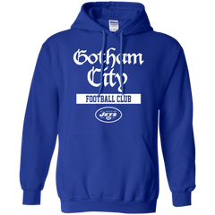 Gotham City Jets Hoodie - Royal / S - Sweatshirts