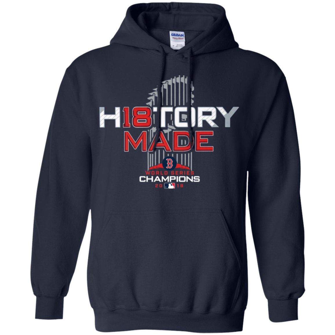 History Made Hoodie Red Sox - NINONINE