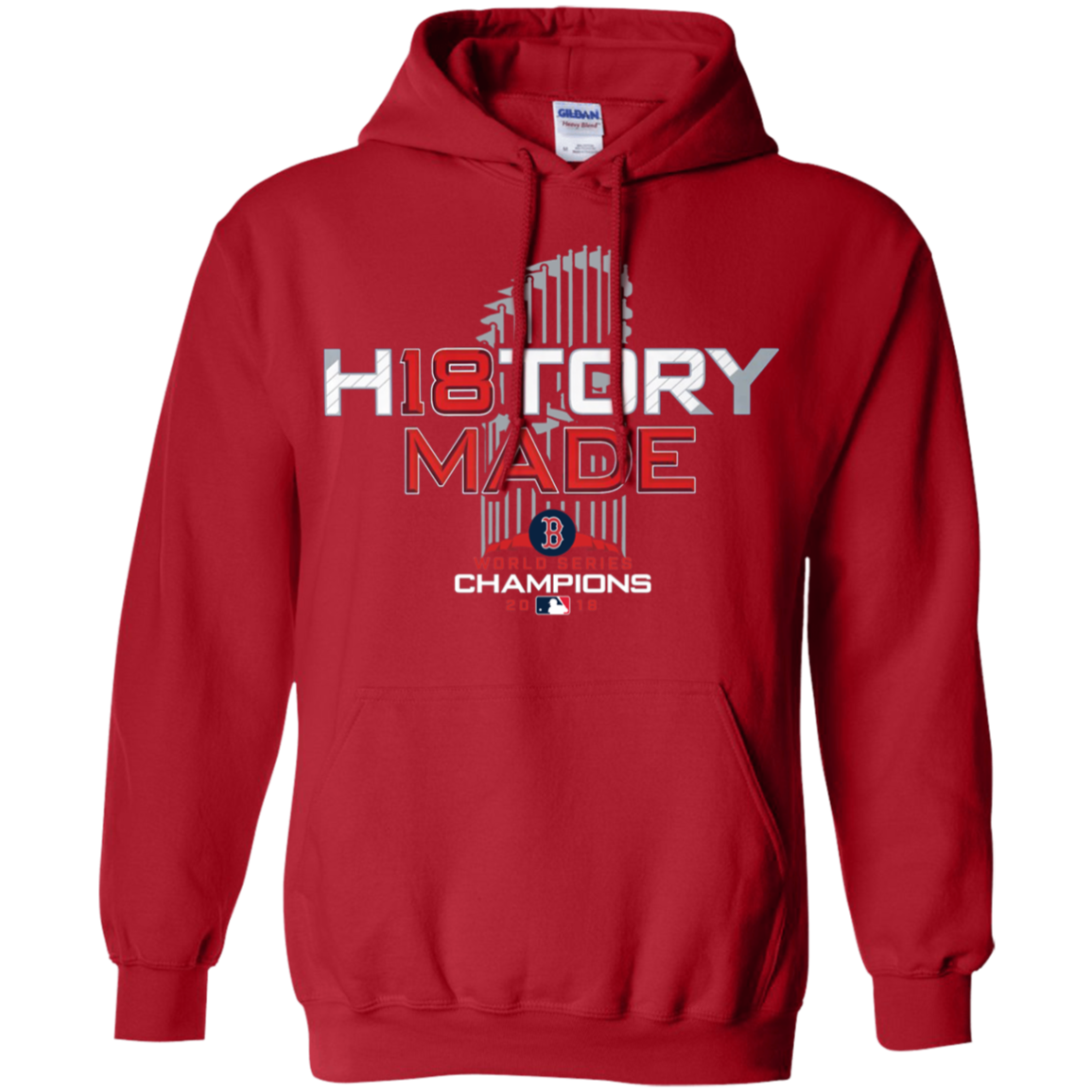 History Made Hoodie Red Sox - NINONINE