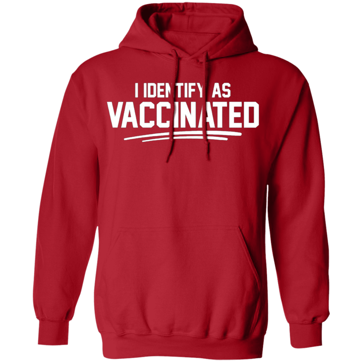 I Identify As Vaccinated Hoodie