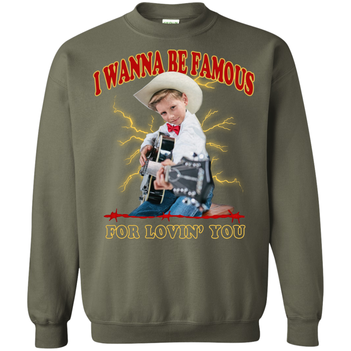 I Wanna Be Famous For Lovin You Mason Ramsey Sweater - NINONINE