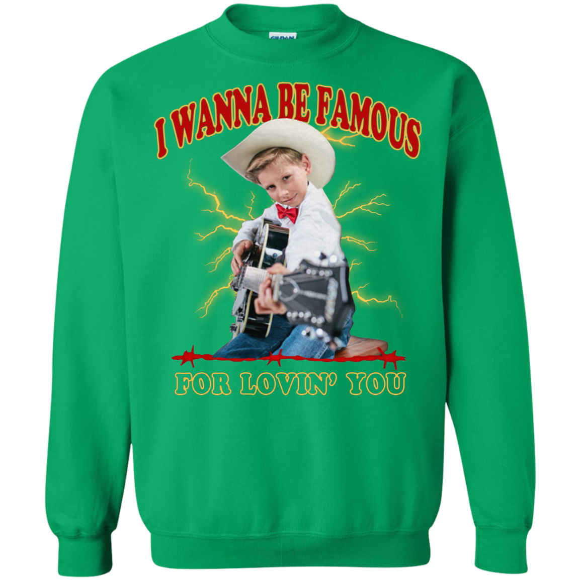 I Wanna Be Famous For Lovin You Mason Ramsey Sweater - NINONINE