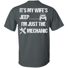 It's My Wife's Jeep I'm Just The Mechanic Shirt Light - NINONINE