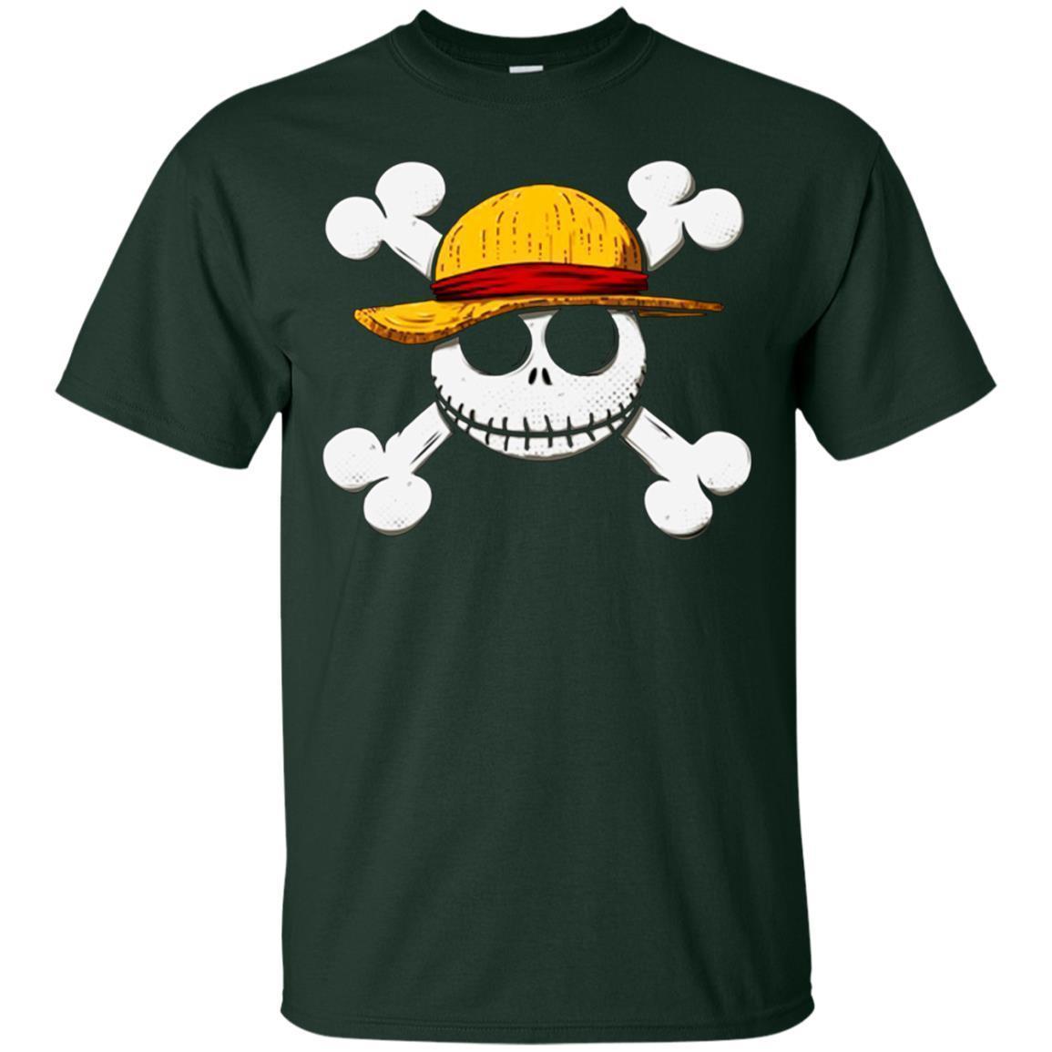 Jack Skellington Monkey D. Luffy Shirt - NINONINE