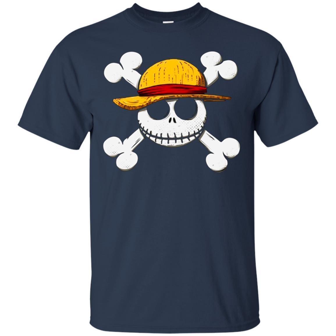 Jack Skellington Monkey D. Luffy Shirt - NINONINE