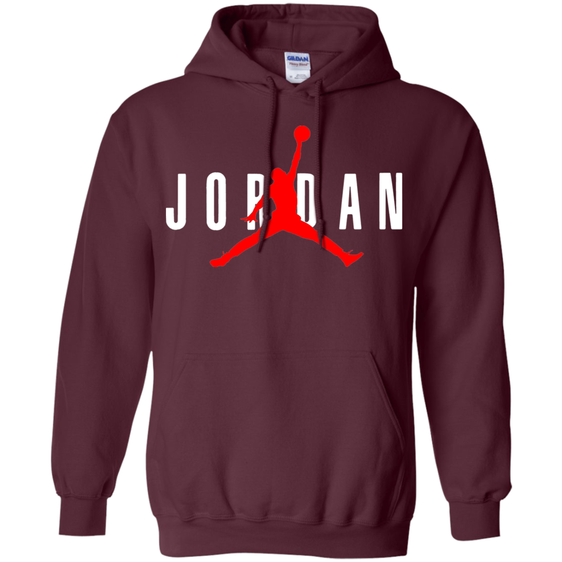 Jordan Hoodie - Maroon / S - Sweatshirts