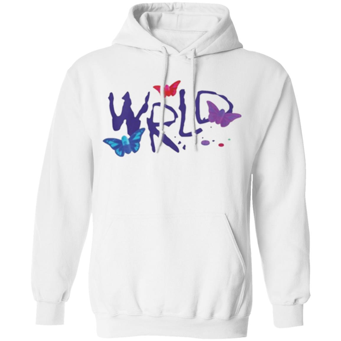 Juice Wrld Hoodie - White - NINONINE