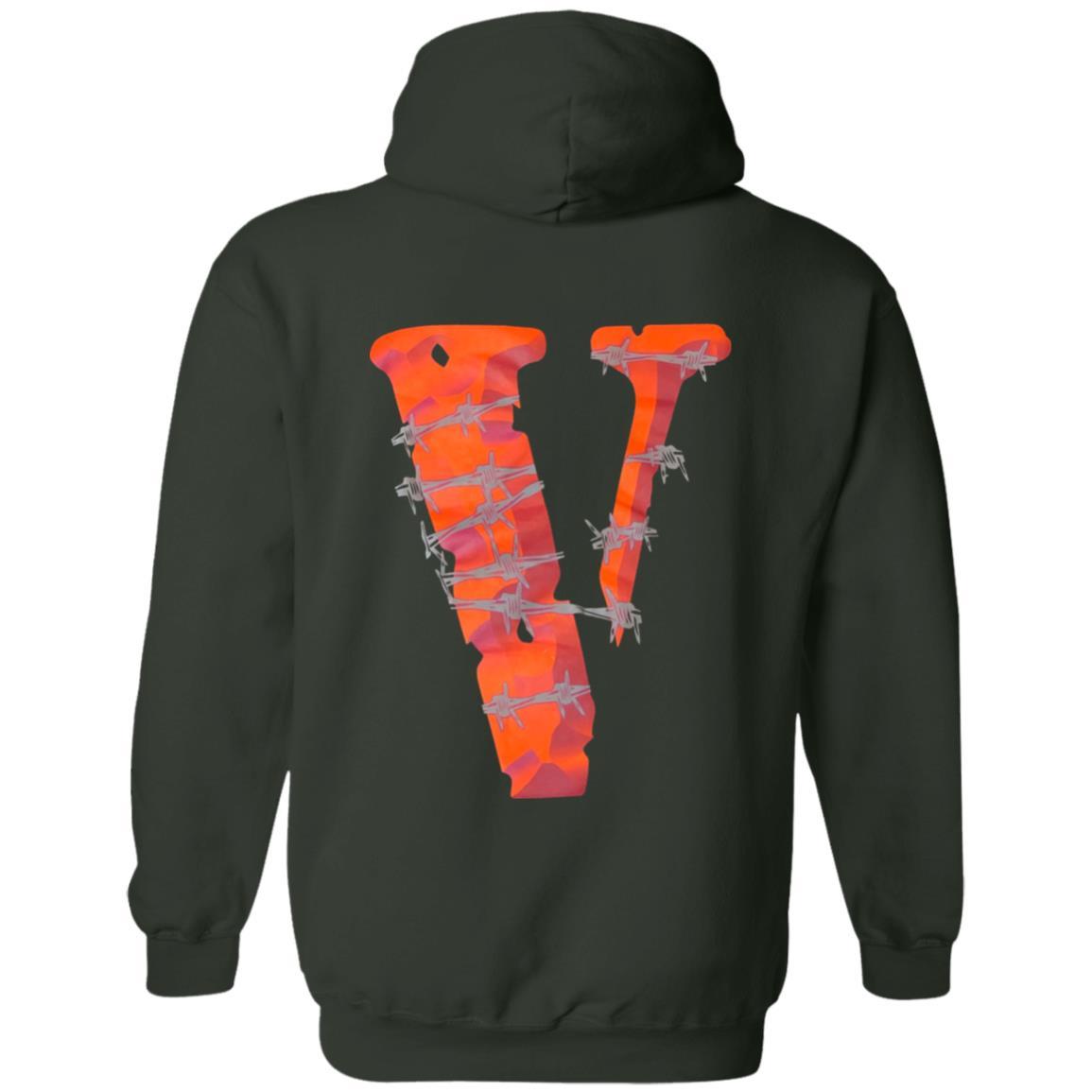 Juice WRLD Vlone Hoodie - Forest Green - NINONINE