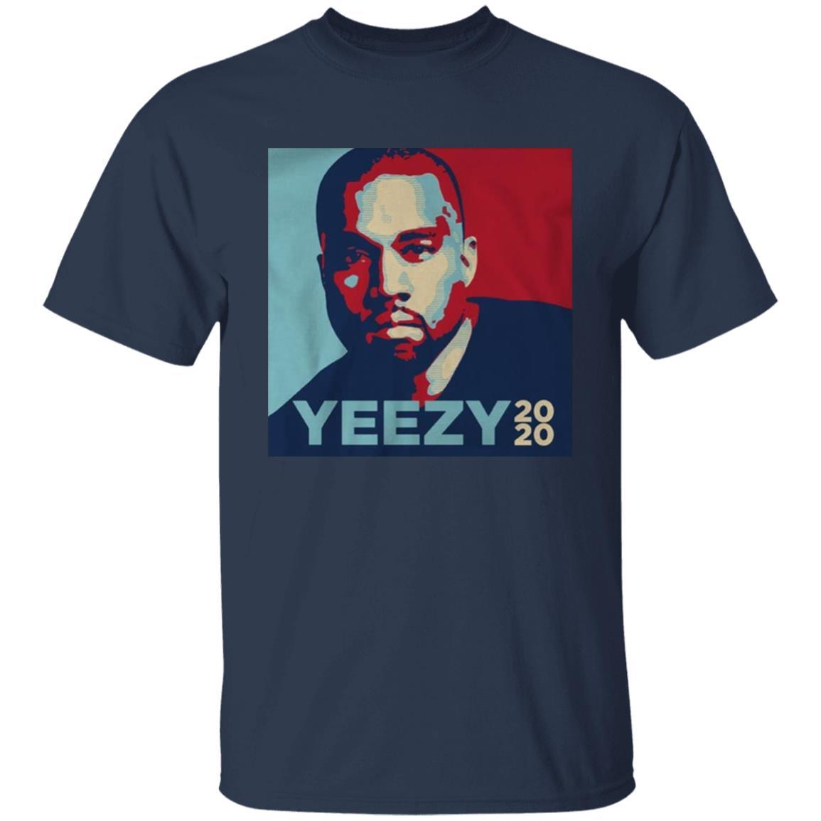 Kanye 2020 Shirt - Navy - NINONINE