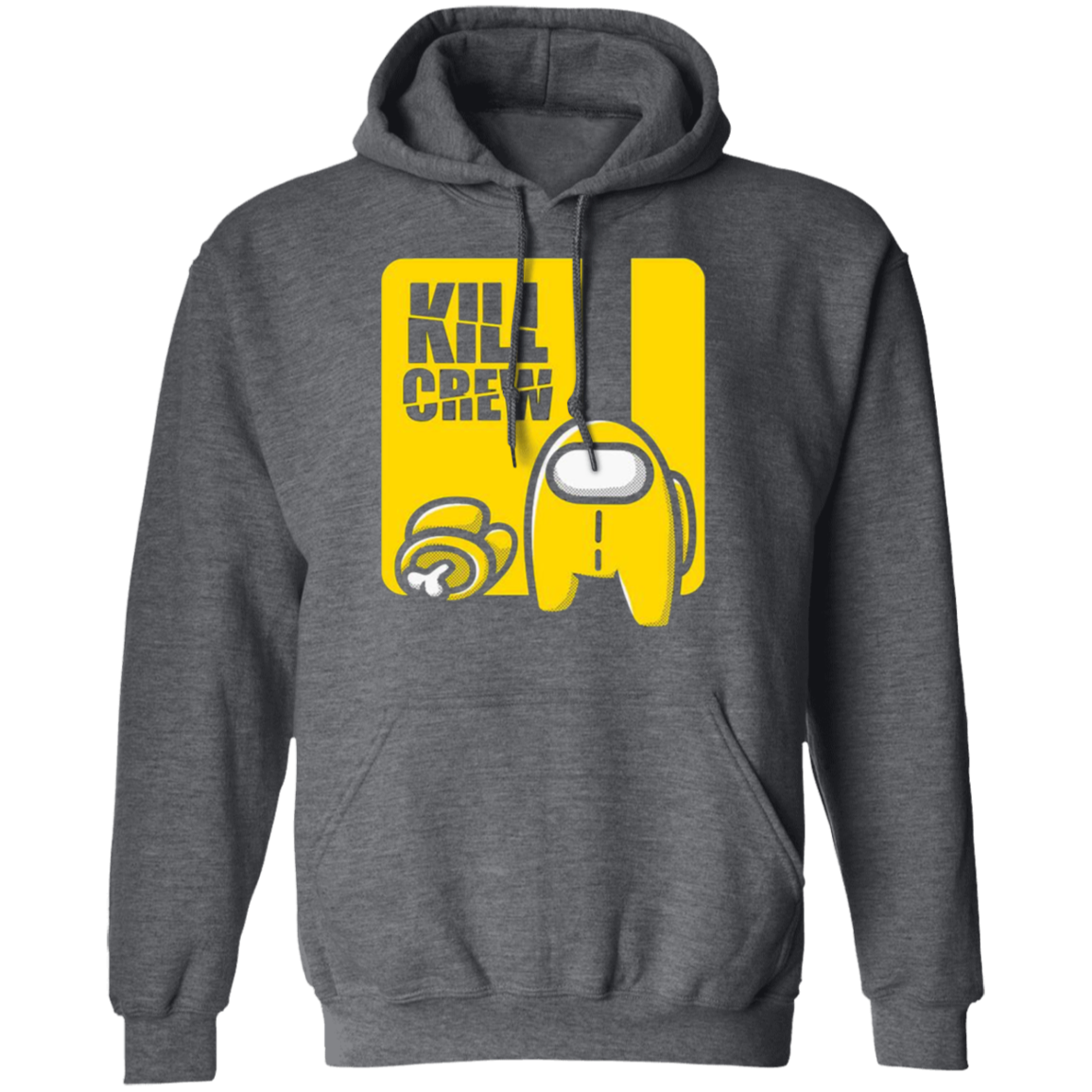 Kill Crew Hoodie-Dark Heather-S-NINONINE