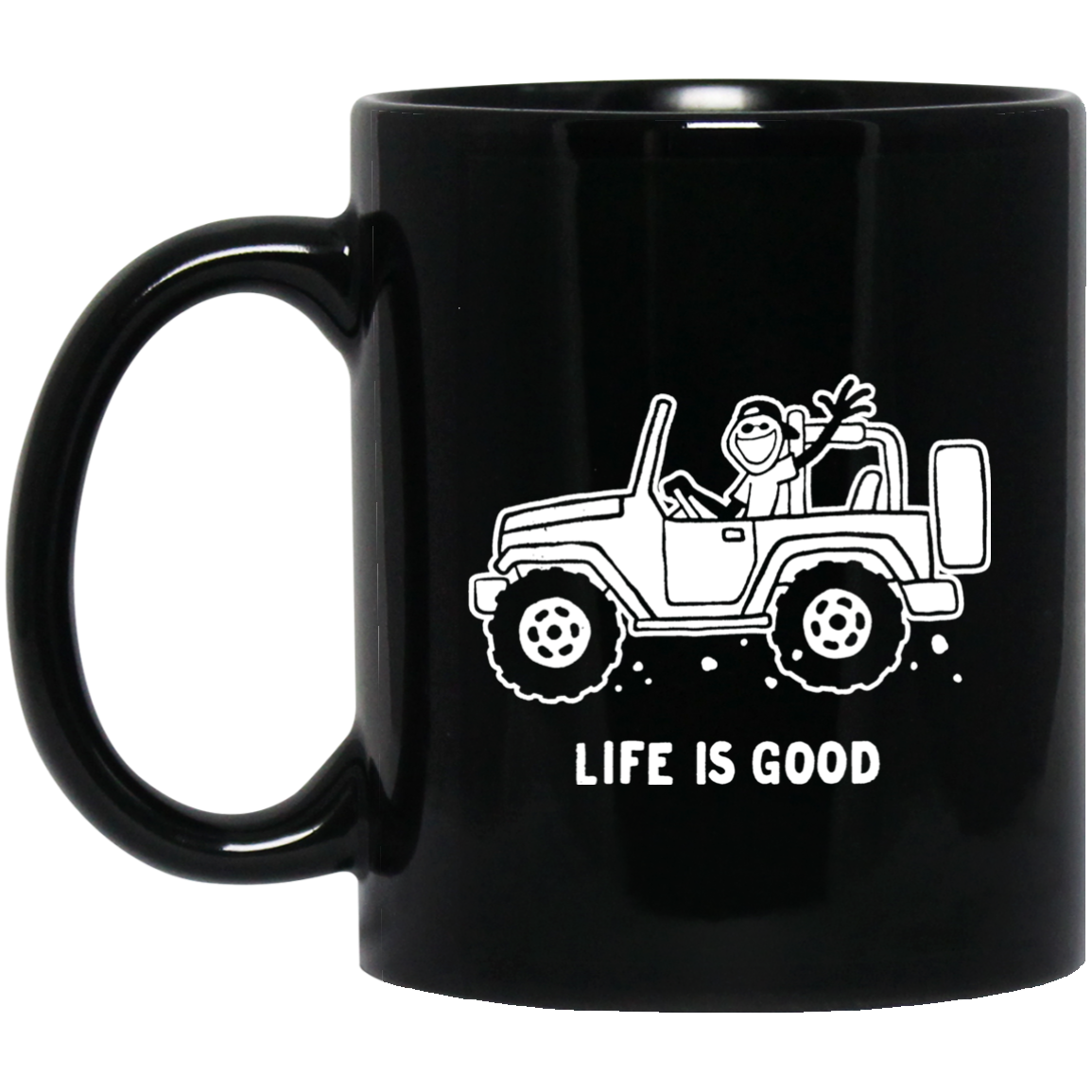 Life Is Good Jeep Mug For Men - NINONINE