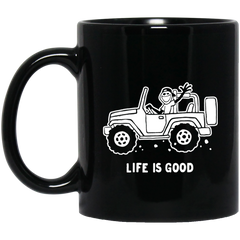 Life Is Good Jeep Mug For Men - NINONINE