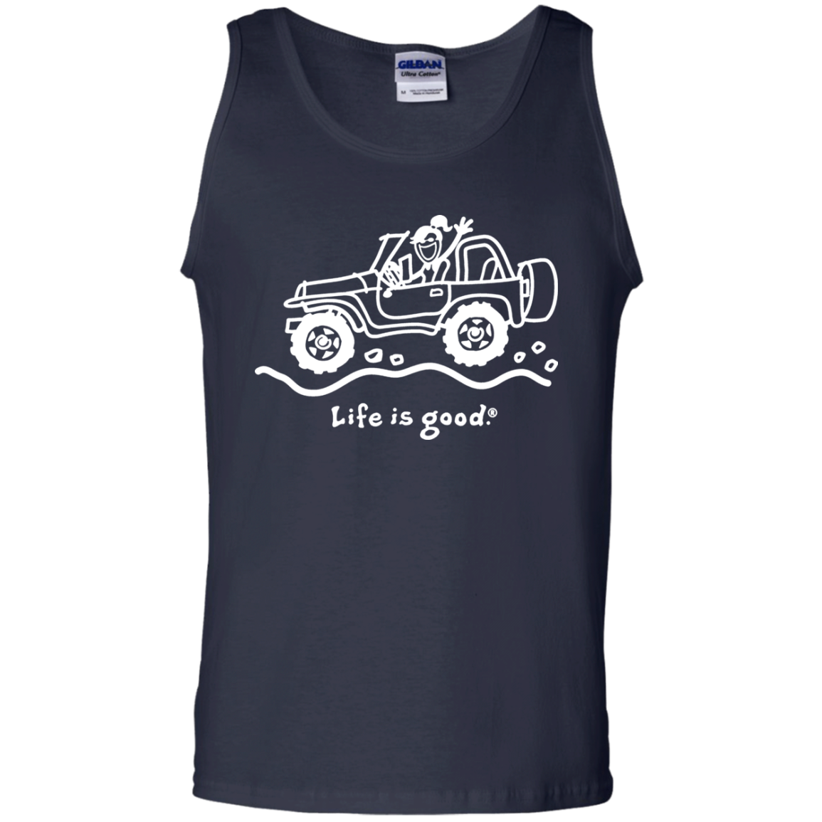 Life Is Good Jeep Tank Top For Women - NINONINE