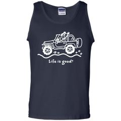 Life Is Good Jeep Tank Top For Women - NINONINE