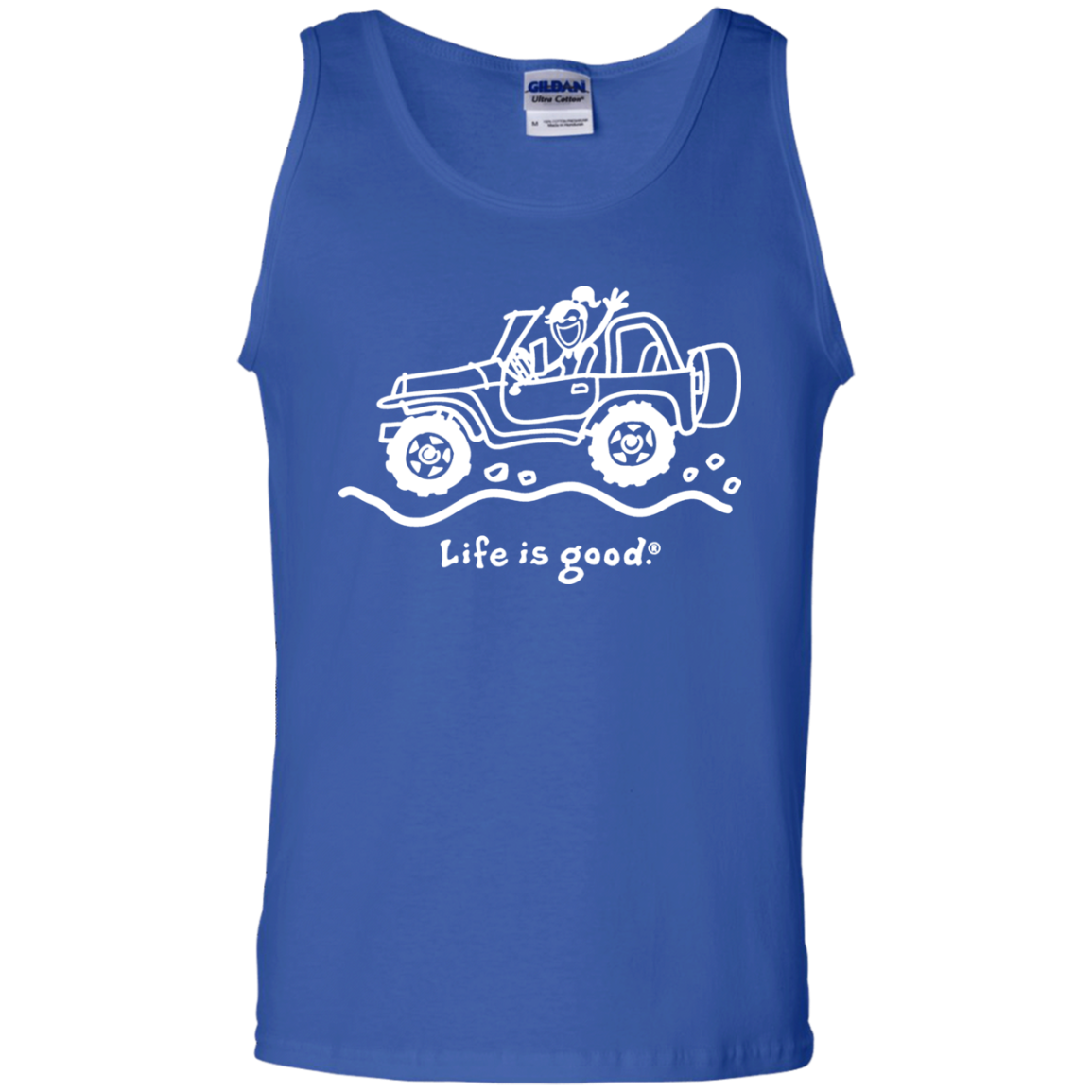 Life Is Good Jeep Tank Top For Women - NINONINE