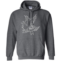 Lil Peep Hoodie Cry Baby Dove - Shipping Worldwide - NINONINE