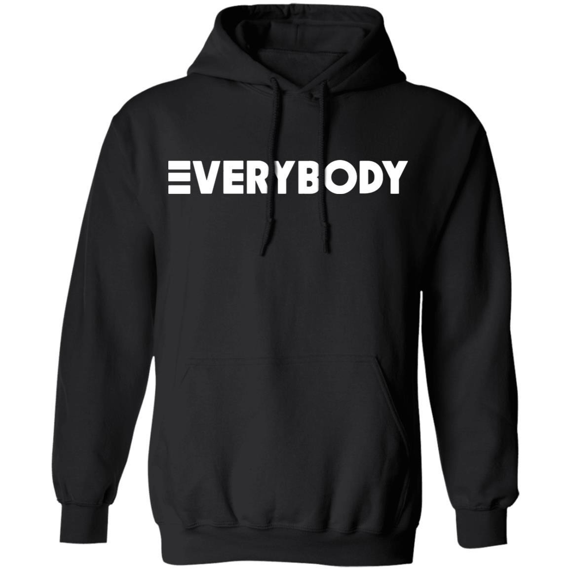 Logic Everybody Hoodie Dark - Black - NINONINE