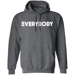 Logic Everybody Hoodie Dark - Dark Heather - NINONINE