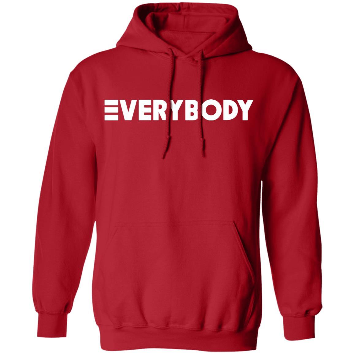 Logic Everybody Hoodie Dark - Red - NINONINE