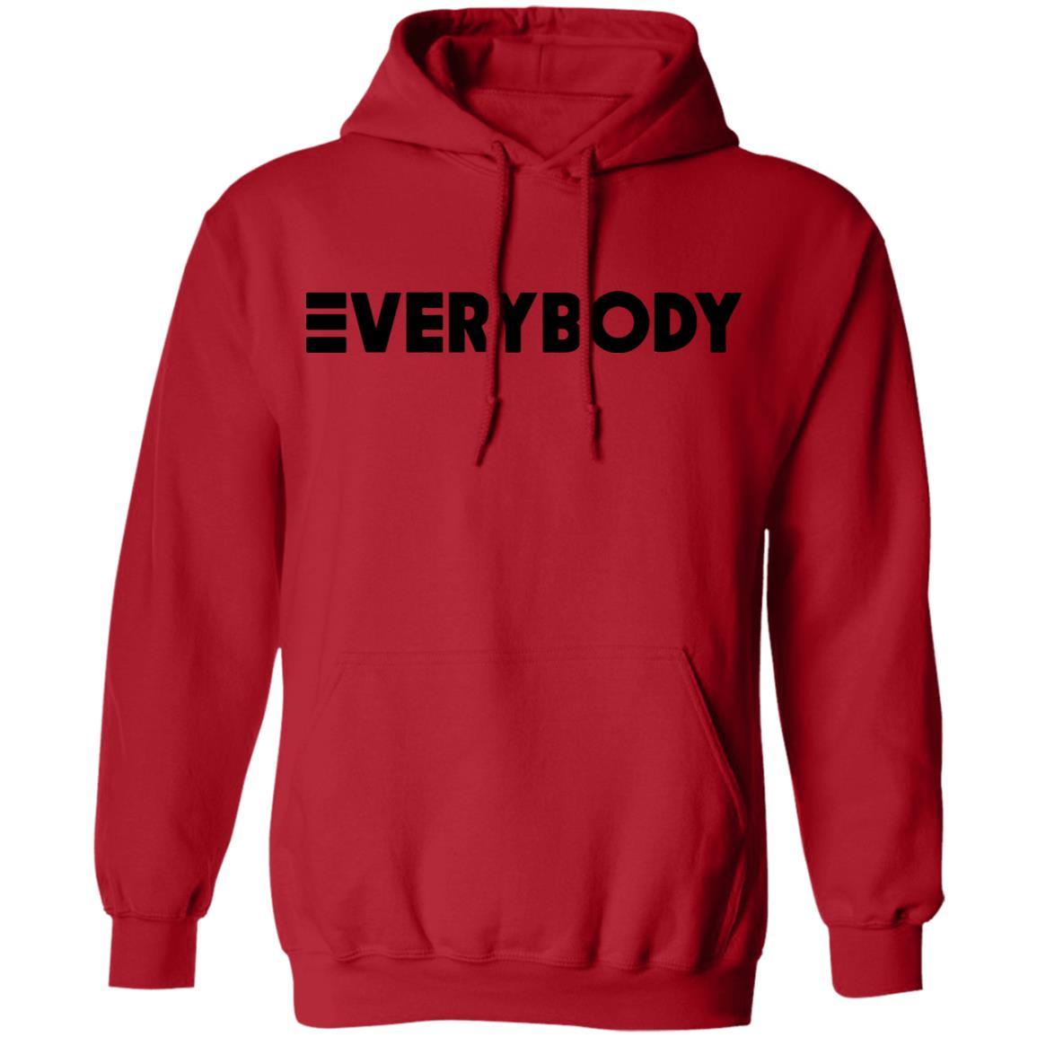 Logic Everybody Hoodie Light - Red - NINONINE