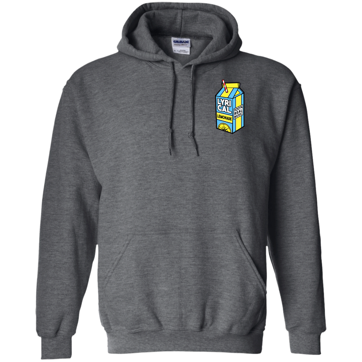 Lyrical Lemonade Hoodie - Dark Heather / S - Sweatshirts