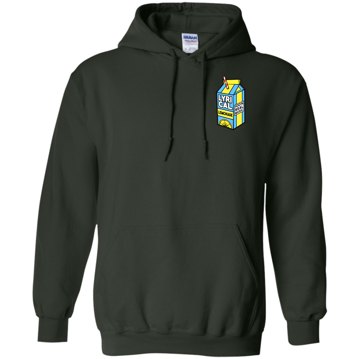 Lyrical Lemonade Hoodie - Forest Green / S - Sweatshirts