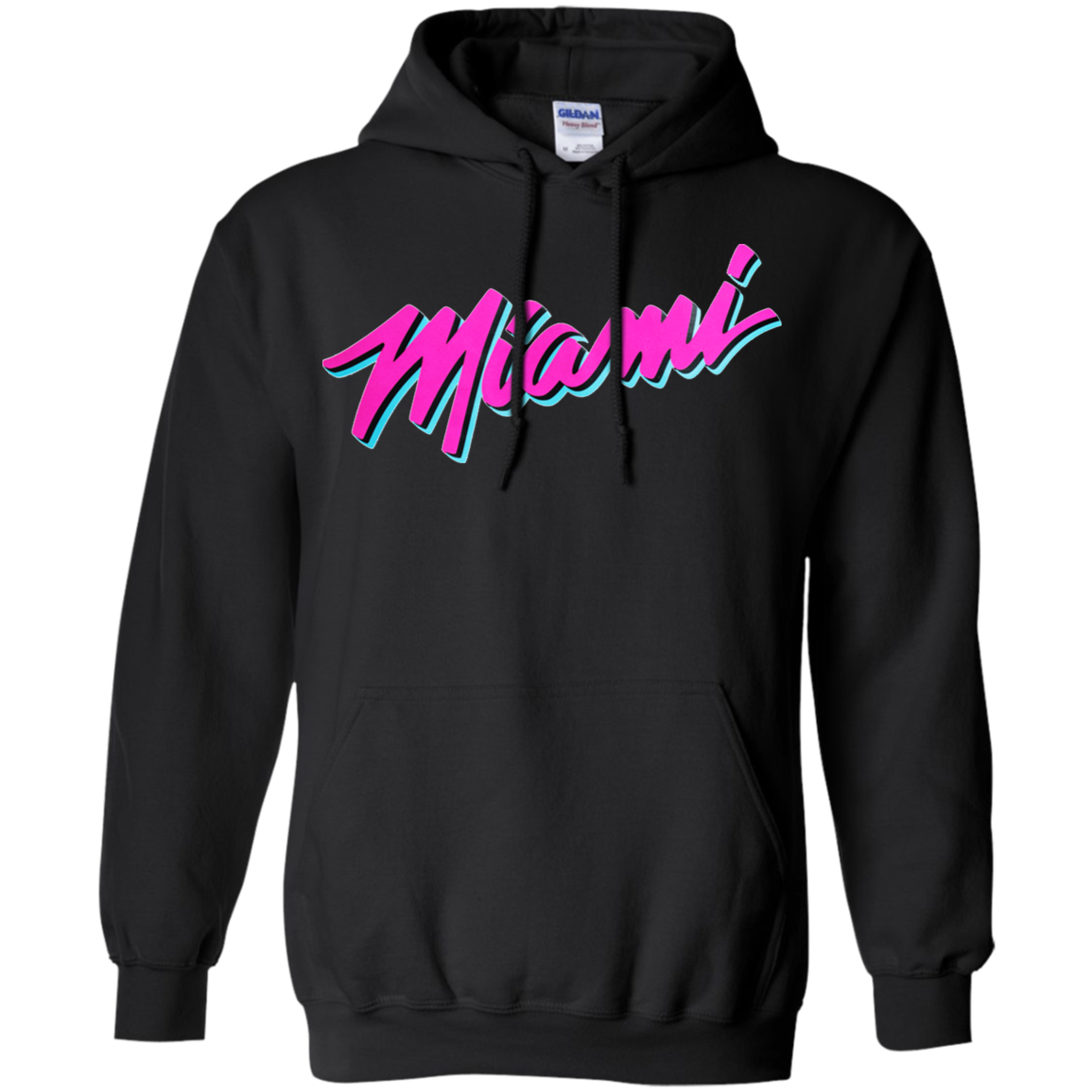 Miami Heat Vice Hoodie - Black / S - Sweatshirts