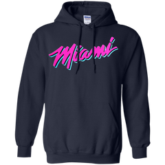 Miami Heat Vice Hoodie - Navy / S - Sweatshirts