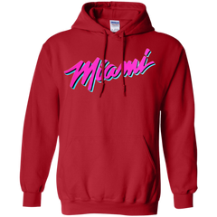 Miami Heat Vice Hoodie - Red / S - Sweatshirts