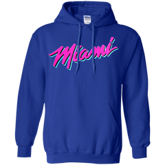 Miami Heat Vice Hoodie - Royal / S - Sweatshirts