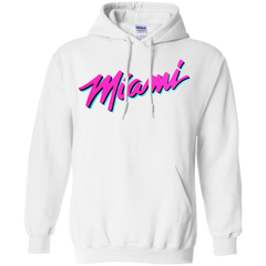 Miami Heat Vice Hoodie - White / S - Sweatshirts